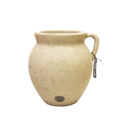 Wazon betonowy / gliniany Dzbanek rustykalny 24cm